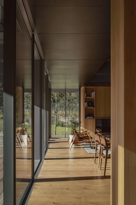 Pabellón de la Reserva / HEMAA - Fotografía interior, Madera