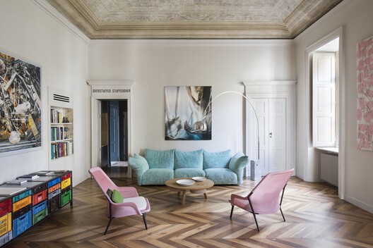Apartment SL / BRH+ - Interior Photography, Living Room, Wood, Chair, Sofa