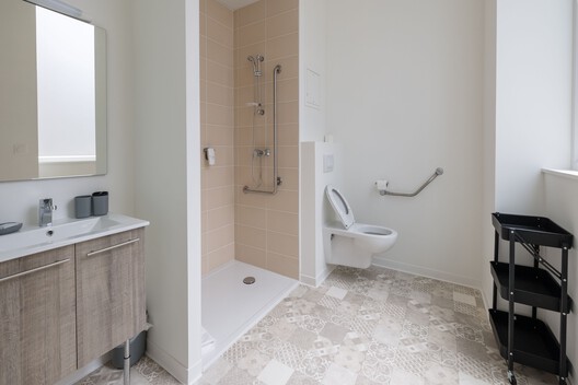 La Cité Internationale Université de Toulouse / Taillandier Architectes Associés - Interior Photography, Bathroom, Toilet, Sink
