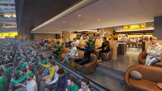 New Athletics Ballpark, Designed by BIG and HNTB, Breaks Ground in Las Vegas - Image 12 of 13