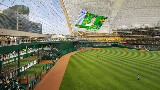 New Athletics Ballpark, Designed by BIG and HNTB, Breaks Ground in Las Vegas - Image 11 of 13