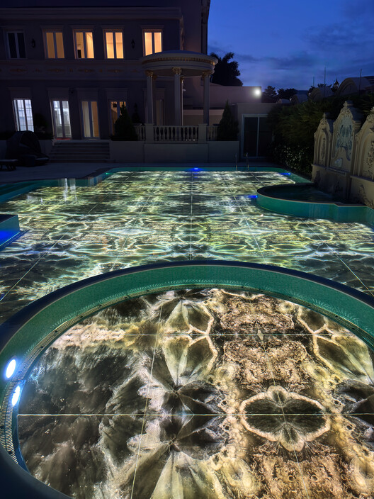 Refractions in Motion as Pools Become Luminous Forms - Image 8 of 10