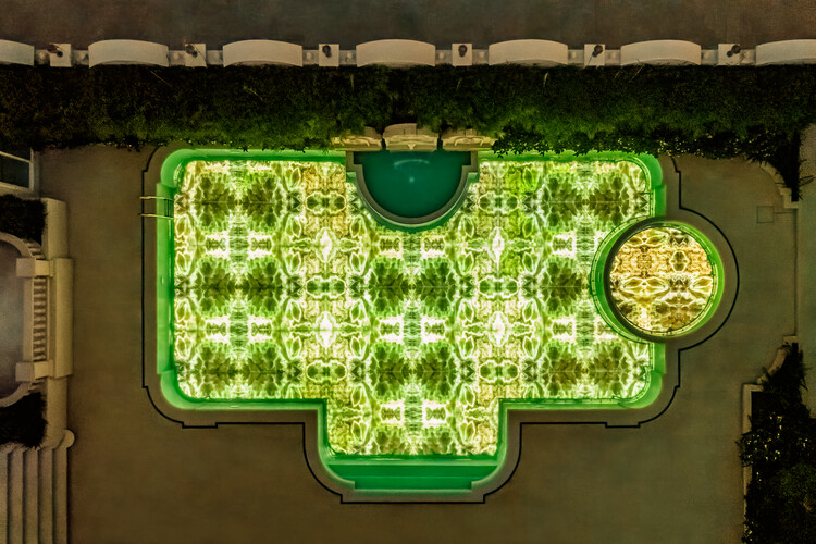 Refractions in Motion as Pools Become Luminous Forms - Image 7 of 10