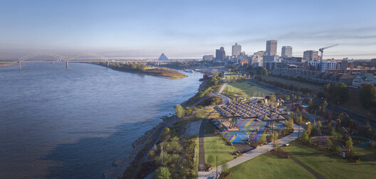 Tom Lee Park / SCAPE + Studio Gang - Exterior Photography, Coast, Waterfront, Cityscape