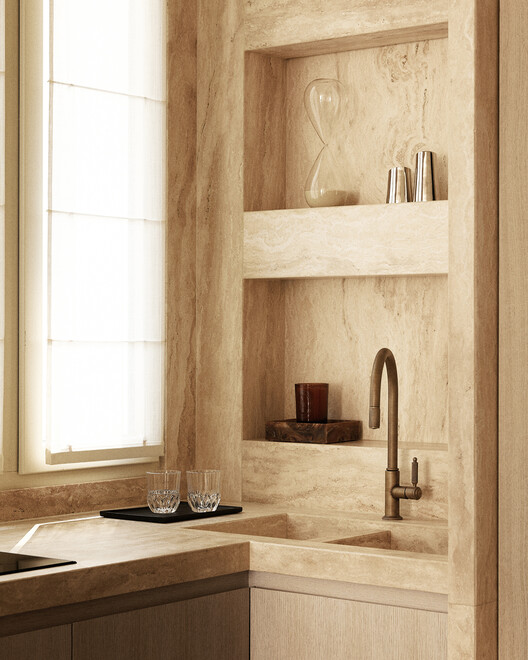 Place des États-Unis Residential Apartment / SELA.ARCH - Interior Photography, Bathroom, Sink