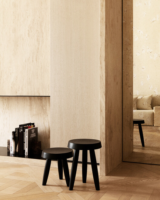 Place des États-Unis Residential Apartment / SELA.ARCH - Interior Photography, Wood