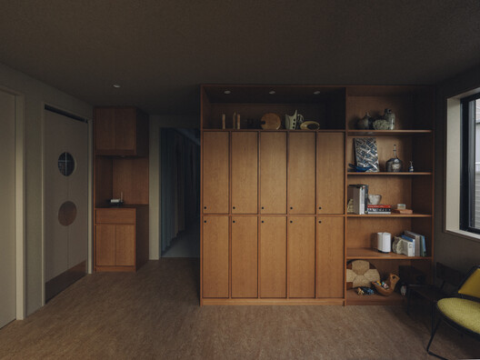 Onn Hair Salon / Spicy Architects + swarm Inc. - Interior Photography, Closet, Wood, Lighting, Shelving, Chair