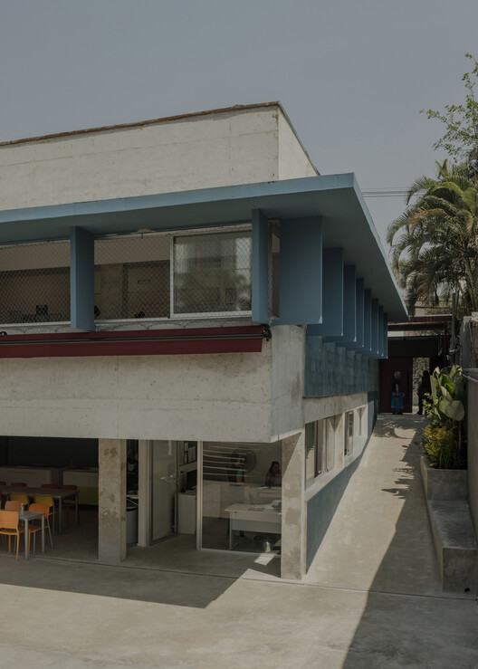 Colegio São Sabas / Guido Otero Arquitetura - Fotografía exterior, Concreto
