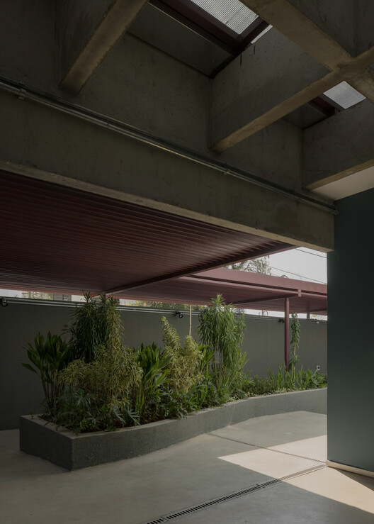 Colegio São Sabas / Guido Otero Arquitetura - Fotografía interior, Concreto, Fijación Vigas