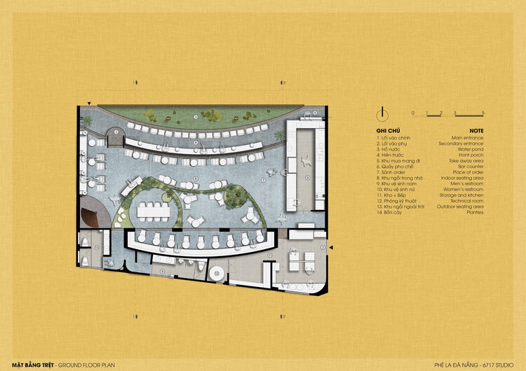 Casa de Chá Phe La Da Nang / 6717 Studio - Imagem 28 de 35