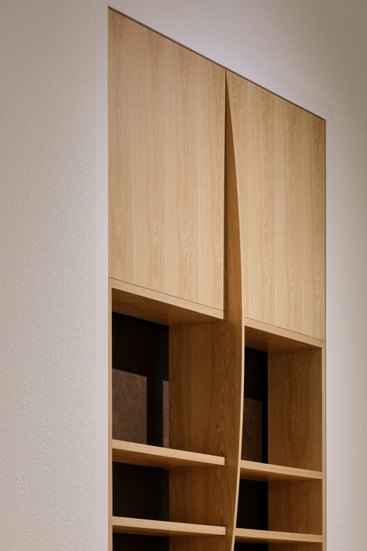 Center Coffee Eastpole 咖啡厅 / KKOL Studio - 室内图, 壁橱, 木头, 隔断