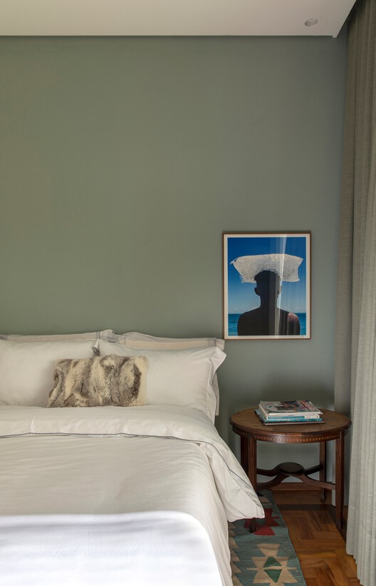 House da Vila / Mariana Orsi Arquitetura + Design - Interior Photography, Bedroom, Bed, Lighting