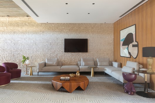 Casa G+B / Mariana Orsi Arquitetura + Design - Fotografía interior, Sala de estar, Sillones, Madera, Sillas, Iluminación, Mesas