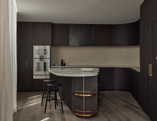 Esplanade Brighton Apartment / Wood Marsh - Interior Photography, Kitchen, Countertop