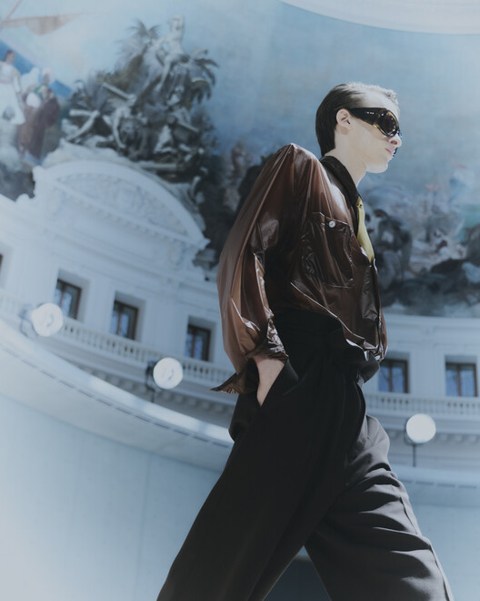 YSL and Louis Vuitton at Paris Fashion Week Feature Tadao Ando’s Bourse de Commerce and Bijoy Jain’s Set Design - Image 5 of 12