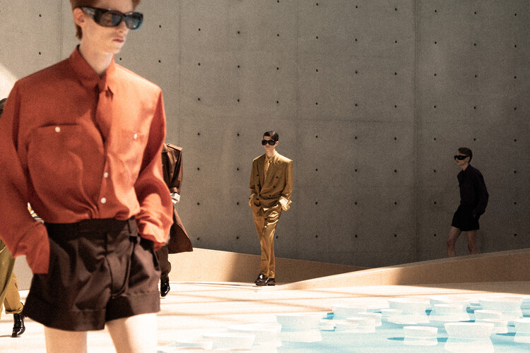 YSL and Louis Vuitton at Paris Fashion Week Feature Tadao Ando’s Bourse de Commerce and Bijoy Jain’s Set Design - Image 4 of 12
