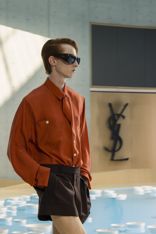 YSL and Louis Vuitton at Paris Fashion Week Feature Tadao Ando’s Bourse de Commerce and Bijoy Jain’s Set Design - Image 9 of 12