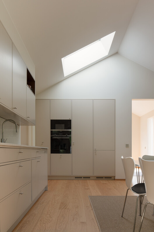 Haverdal / Lundgren Guldhammer Arkitekter - Interior Photography, Kitchen, Wood, Lighting, Countertop