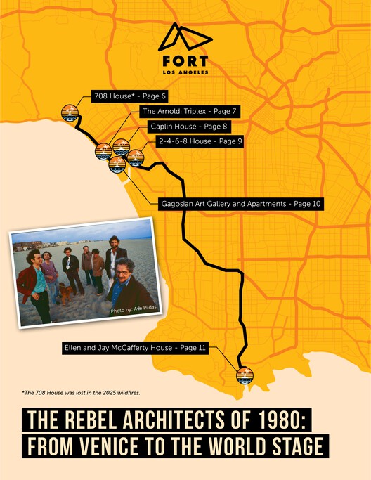 Free Self Guided Architectural Trail Map - The Rebel Architects of 1980: From Venice to the World Stage - Image 1 of 1