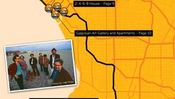 Free Self Guided Architectural Trail Map - The Rebel Architects of 1980: From Venice to the World Stage