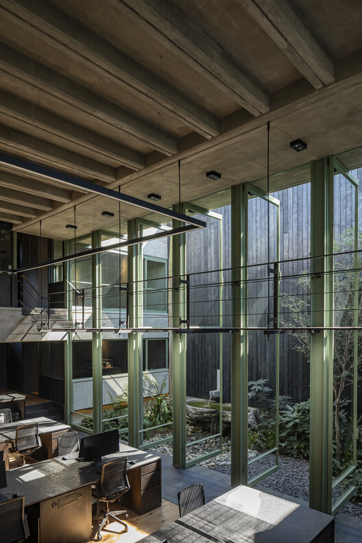 Taller Di Frenna Arquitectos / Di Frenna Arquitectos - Fotografía interior, Madera, Vidrio