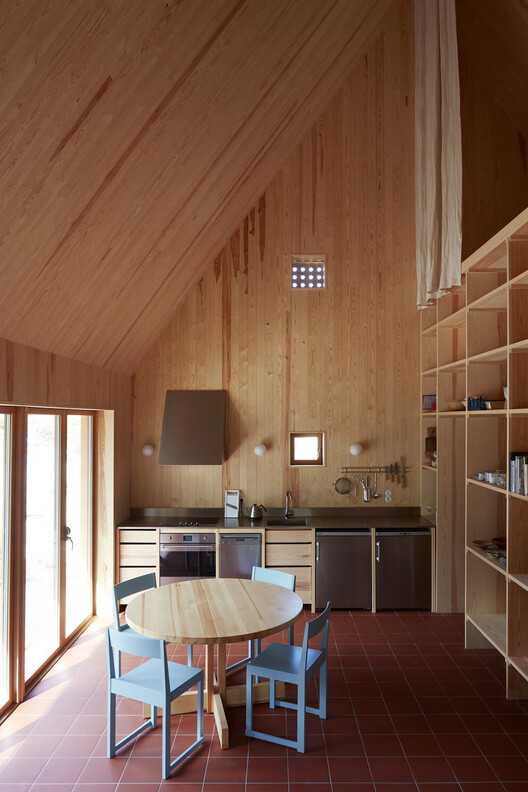 Hee House / Studio Ellsinger - Interior Photography, Wood, Table, Chair