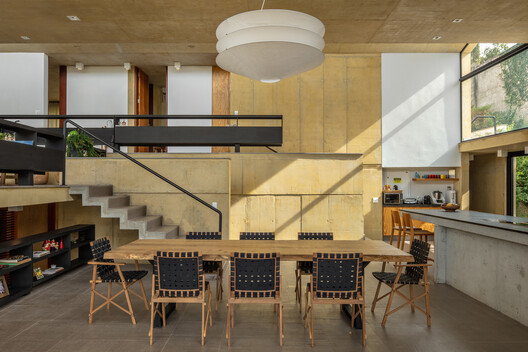 Casa CPG / Obra Arquitetos - Fotografia de Interiores, Madeira, Mesa, Cadeira, Iluminação