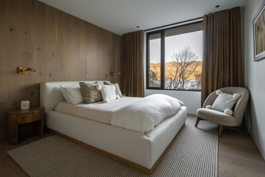 La Flèche Residence / MU Architecture - Interior Photography, Bedroom, Bed, Wood, Lighting