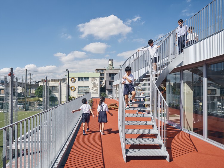 Escola Coreana Kawasaki / Taiga Kasai + Chong Aehyang Architecture / KACH - Fotografia de Exterior