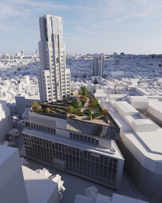 Studio Libeskind Unveils New Images of the Art Deco Tower Transformation in Antwerp, Belgium - Image 10 of 20
