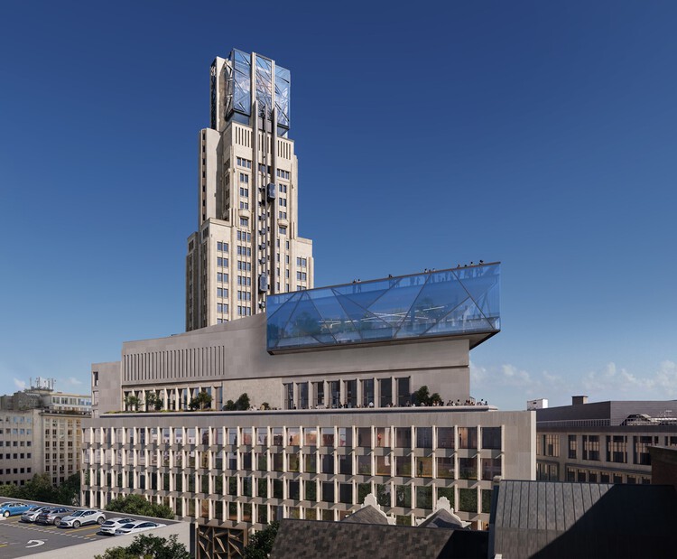 Studio Libeskind Unveils New Images of the Art Deco Tower Transformation in Antwerp, Belgium - Image 2 of 20