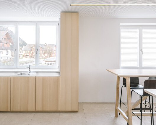 Community Center Langen bei Bregenz / MWArchitekten - Interior Photography, Kitchen, Wood