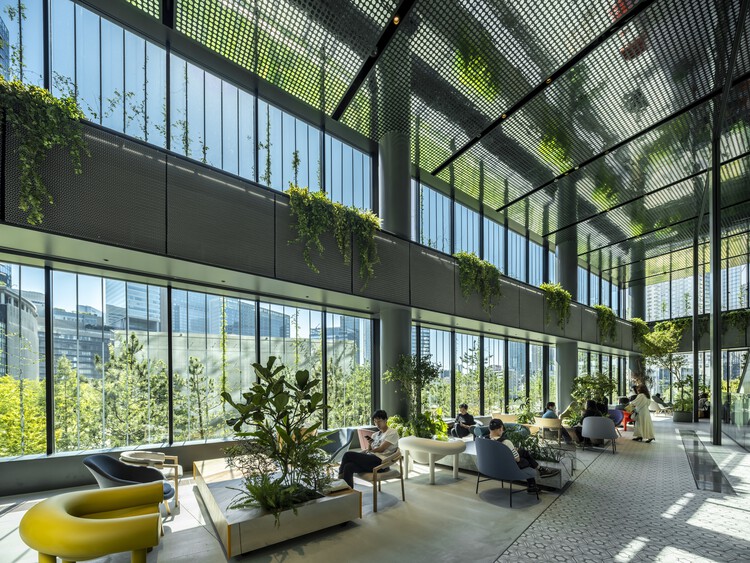Grand Green Osaka / GGN + Nikken Sekkei + Mitsubishi Jisho Design + Obayashi Corporation + Takenaka Corporation + SANAA - Fotografia de Exterior, Vidro