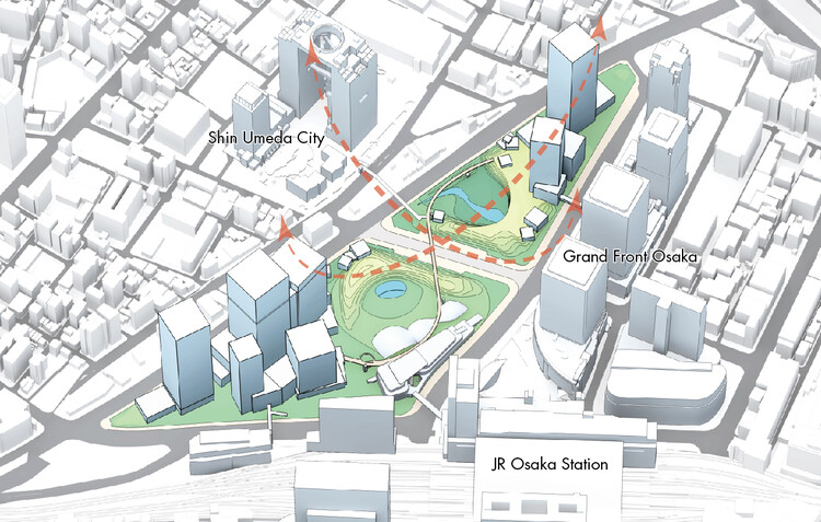 Grand Green Osaka / GGN + Nikken Sekkei + Mitsubishi Jisho Design + Obayashi Corporation + Takenaka Corporation + SANAA - Imagem 37 de 45