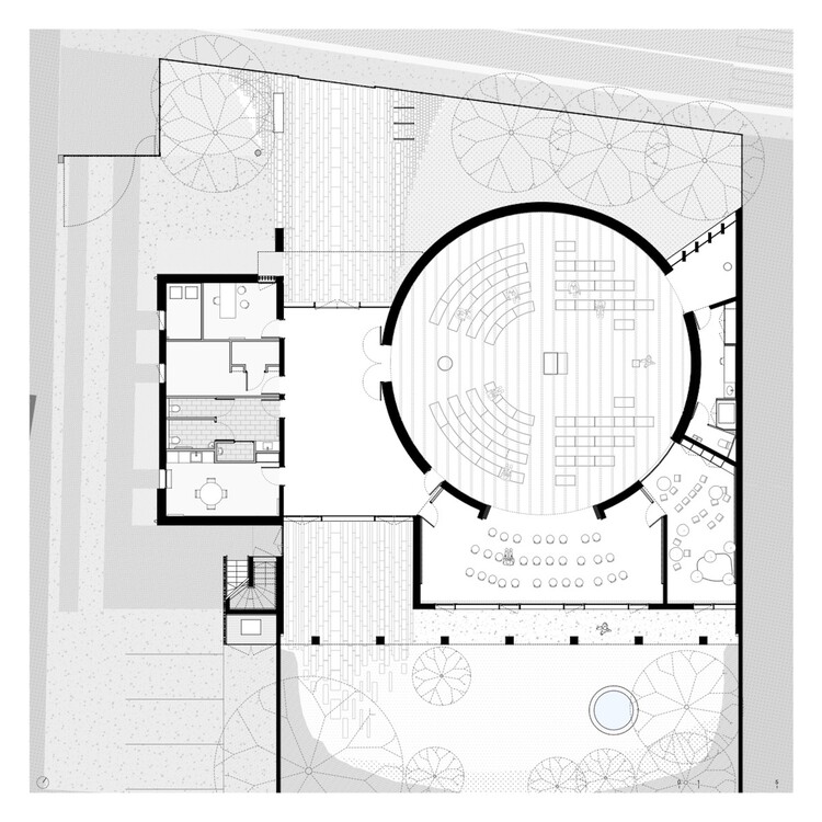 Igreja de Borderouge / studio.AQUI + Triptyque architectes - Imagem 20 de 27
