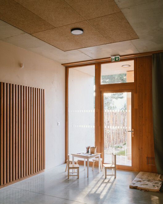Church Borderouge / studio.AQUI + Triptyque architectes - Interior Photography, Wood