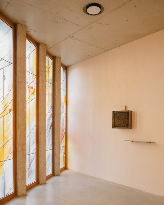 Church Borderouge / studio.AQUI + Triptyque architectes - Interior Photography, Wood