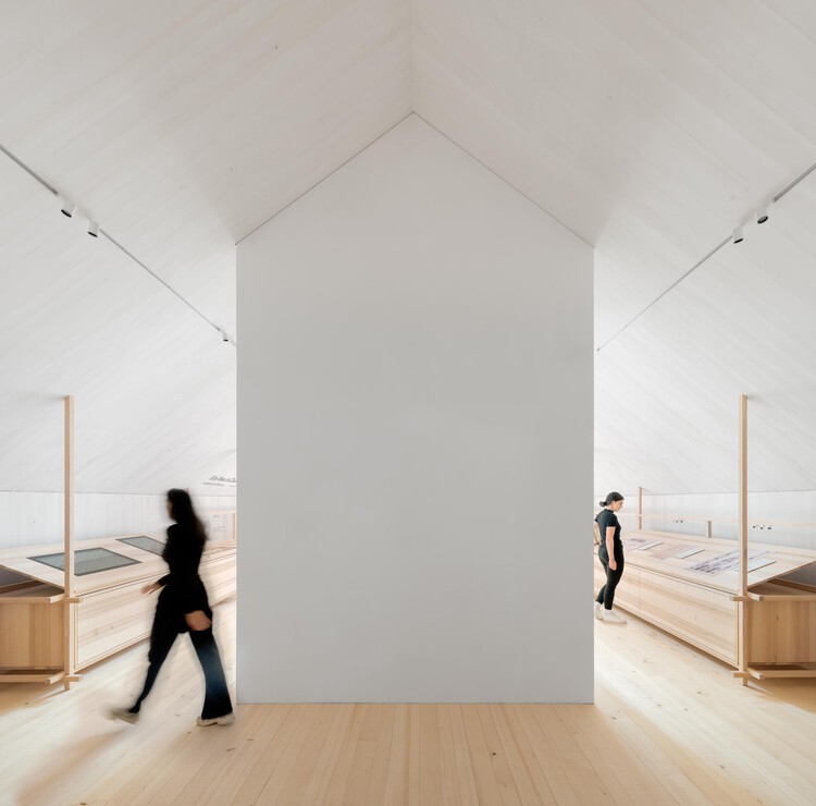 贝绍博物馆 / Innauer-Matt Architekten - 室内图, 木头