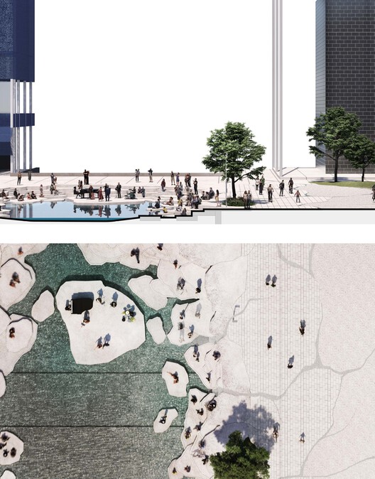 BIG Wins Competition to Transform Three Urban Plazas into an Interconnected 'City Stage' in Copenhagen, Denmark - Image 7 of 24