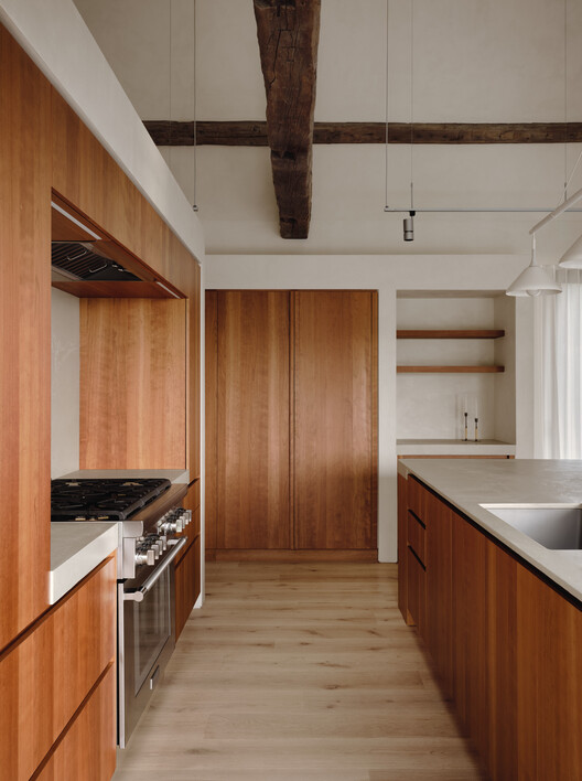 Residência BROM / Atelier Carle - Fotografia de Interiores, Cozinha, Madeira, Bancada
