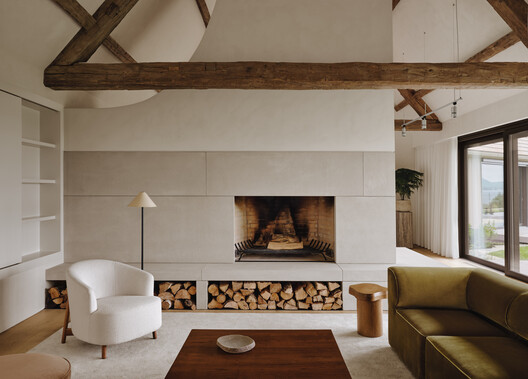Residência BROM / Atelier Carle - Fotografia de Interiores, Sala de Estar, Madeira, Iluminação