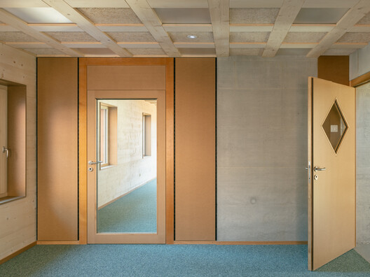  Residential Chalet Conversion into Administrative Building / Madeleine architectes - Interior Photography, Wood