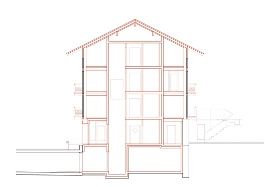  Residential Chalet Conversion into Administrative Building / Madeleine architectes - Image 33 of 37