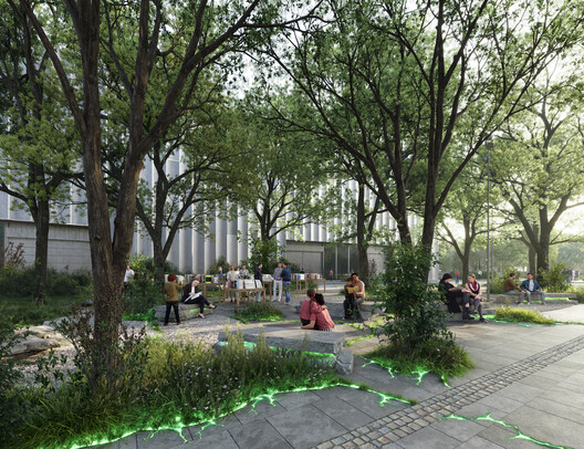 BIG Wins Competition to Transform Three Urban Plazas into an Interconnected 'City Stage' in Copenhagen, Denmark - Image 11 of 24