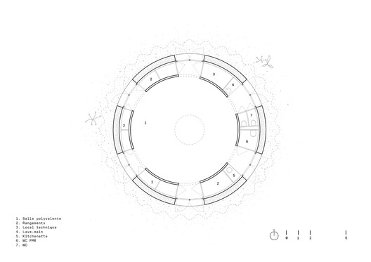 Learning Circles: 12 Educational Projects with Elliptical Plans - Image 17 of 47