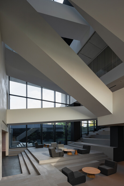 Rahyaft Office / NOIR Office - Interior Photography, Stairs, Wood, Glass