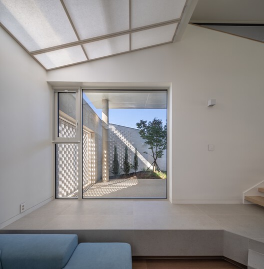 House of Boundary / PLAN Architects office - Interior Photography, Wood, Concrete