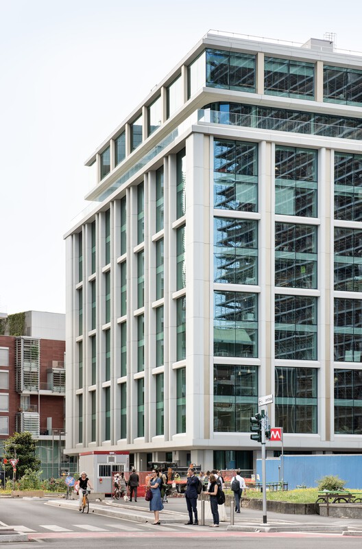 Pirelli 35 Office Building / Park Associati + Snøhetta - Exterior Photography, Facade