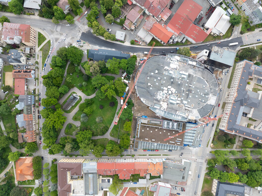 CHYBIK + KRISTOF Nears Completion of Multipurpose Arena in Jihlava, Czech Republic - Image 4 of 20