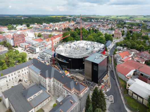 CHYBIK + KRISTOF Nears Completion of Multipurpose Arena in Jihlava, Czech Republic - Image 3 of 20